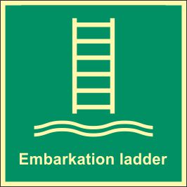 Embarkation Ladder with Text (2.005t)
