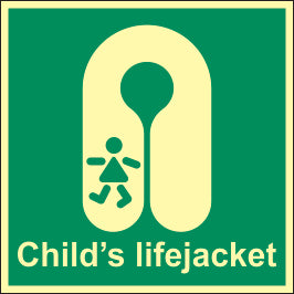 Child's Lifejacket with text Symbol (2.012t)