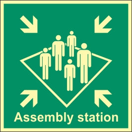 Assembly Station with Text Sign (2.020t)