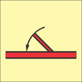 A Class Self-closing Fire Door Symbol (3.066.2)