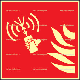 Firefighting Two-Way Emergency Radio Symbol (3.225)