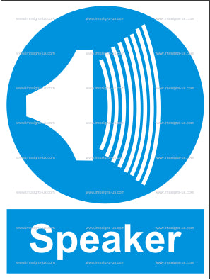 Speaker Sign (4.020)