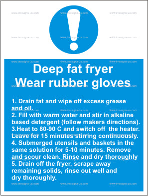 Deep Fat Fryer Cleaning Instructions (4.018.13)