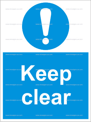 Keep Clear Sign (4.013.3)