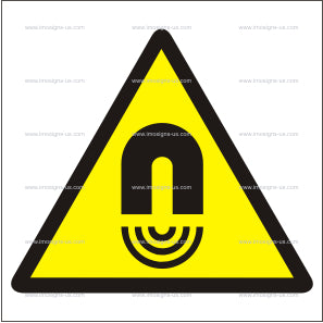 Warning Magnetic Field Sign (6.025)