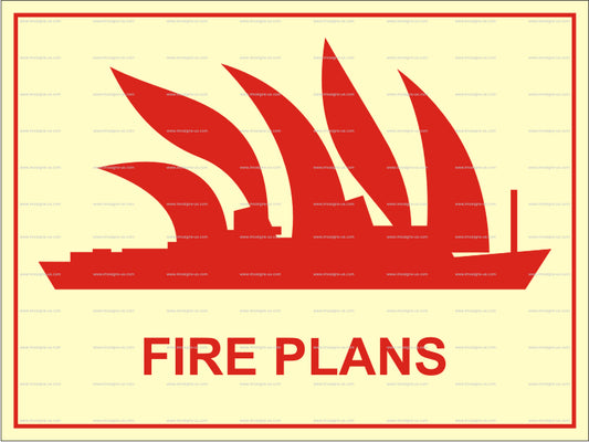 Fire plans Symbol (9.080)