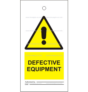 Defective Equipment Tie Tag (7.002)