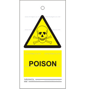 Poison Tie Tag (7.012)