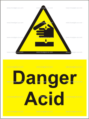 Danger Acid Sign (6.002.1)