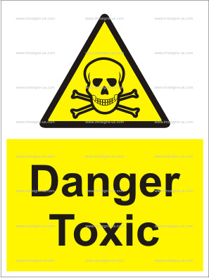 Danger Toxic Sign (6.014.1)