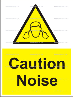 Caution Noise Sign (6.003.1)