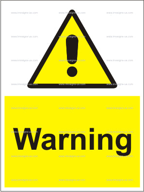 Warning Sign (6.011.4)