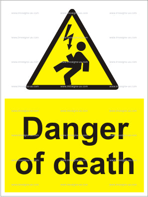 Danger of Death Sign (6.004.1)