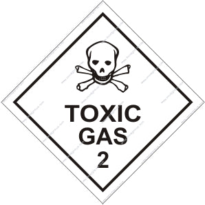 Class 2 Toxic Gas Sign (8.004)