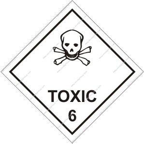 Class 6 Toxic Sign (8.005)