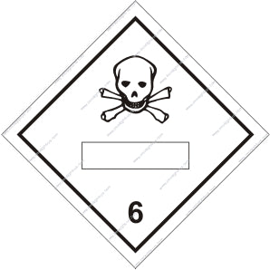 Class 6.1 Toxic Sign (8.006)