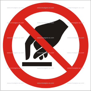 Do Not Touch Symbol (5.002)