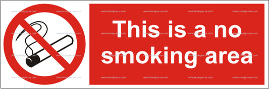 This is a No Smoking Area Sign (5.003.4)