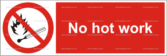 No Hot Work Sign (5.001.4)