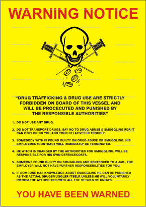 Drugs Use & Trafficking Poster (9.048)