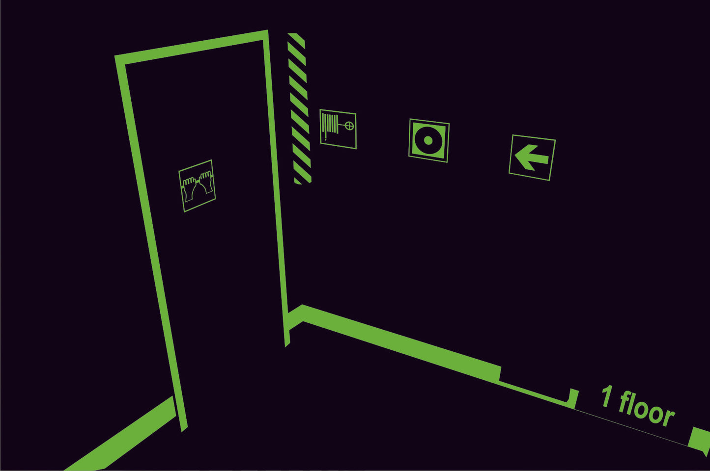 Demarcation Luminous Strips