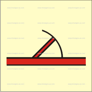 A Class Hinged Fire Door Symbol (3.064.1)