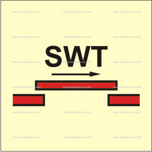 A Class Self-closing Semi-watertight Sliding Fire Door Symbol (3.106)