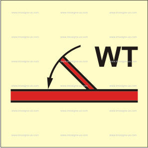 A Class Self-closing Watertight Fire Door Symbol (3.098)