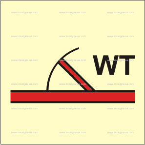 A Class Watertight Fire Door Symbol (3.093)