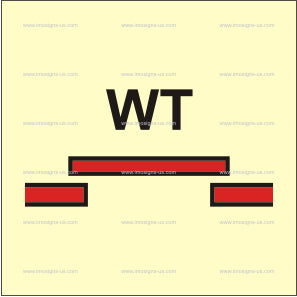 A Class Watertight Sliding Fire Door Symbol (3.101)