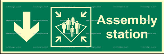 Assembly Station Down Left Sign (2.049.7)