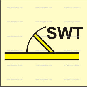 B Class Semi-watertight Fire Door Symbol (3.096)
