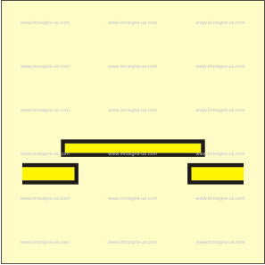 B Class Sliding Fire Door Symbol (3.104.1)