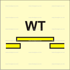 B Class Watertight Sliding Fire Door Symbol (3.103)