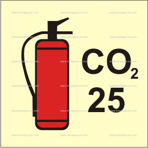 CO2 Fire Extinguisher 25 KG (3.045.16)
