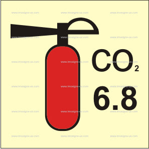 CO2 Fire Extinguisher 6.8 KG (3.045.17)