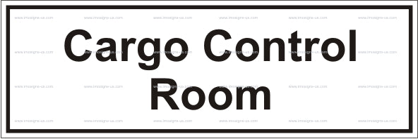 Cargo Control Room Sign (12.037)
