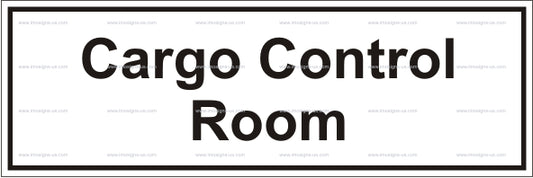Cargo Control Room Sign (12.037)