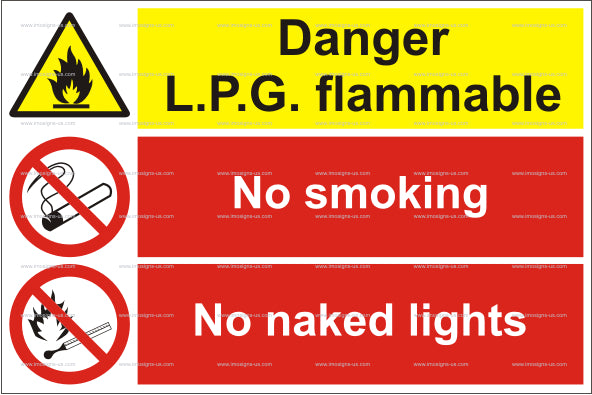 Danger No Smoking Sign (15.028)