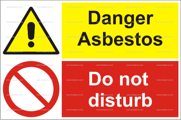 Danger Asbestos Sign (15.030)