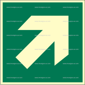 Diagonal arrow