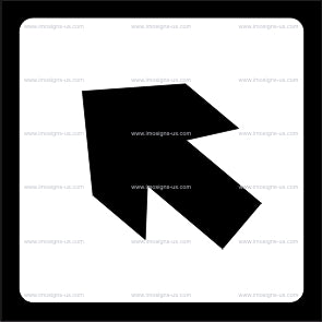 Diagonal Arrow Sign (12.029)