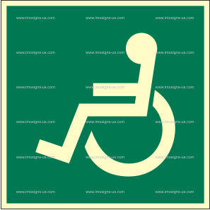 Disabled Access Left Sign (2.094.2)