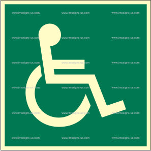 Disabled Access Right Sign (2.094.1)
