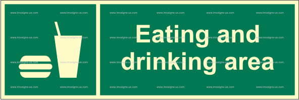 Eating and Drinking Area Sign (2.073)