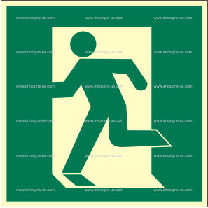 Emergency exit (left hand)