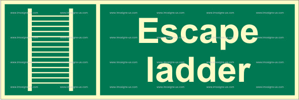 Escape Ladder Sign (2.078)