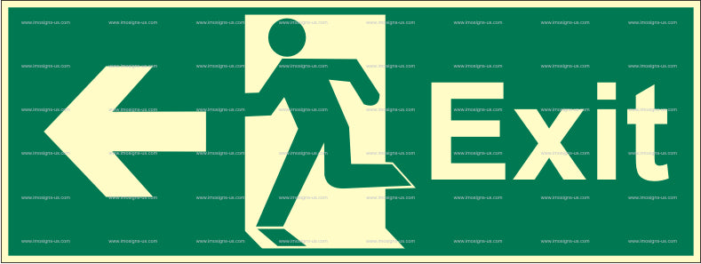Exit Left Sign (2.101.1)