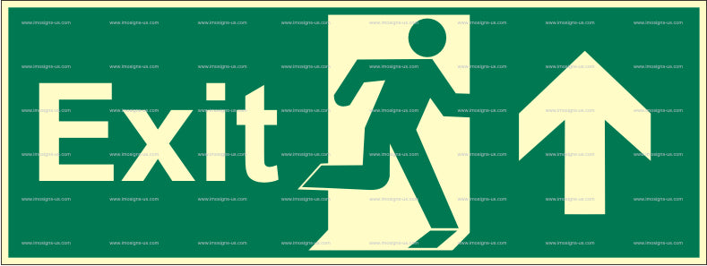 Exit Up Right Sign (2.100.5)