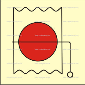 Fire Damper In Vent Duct Symbol (3.054)